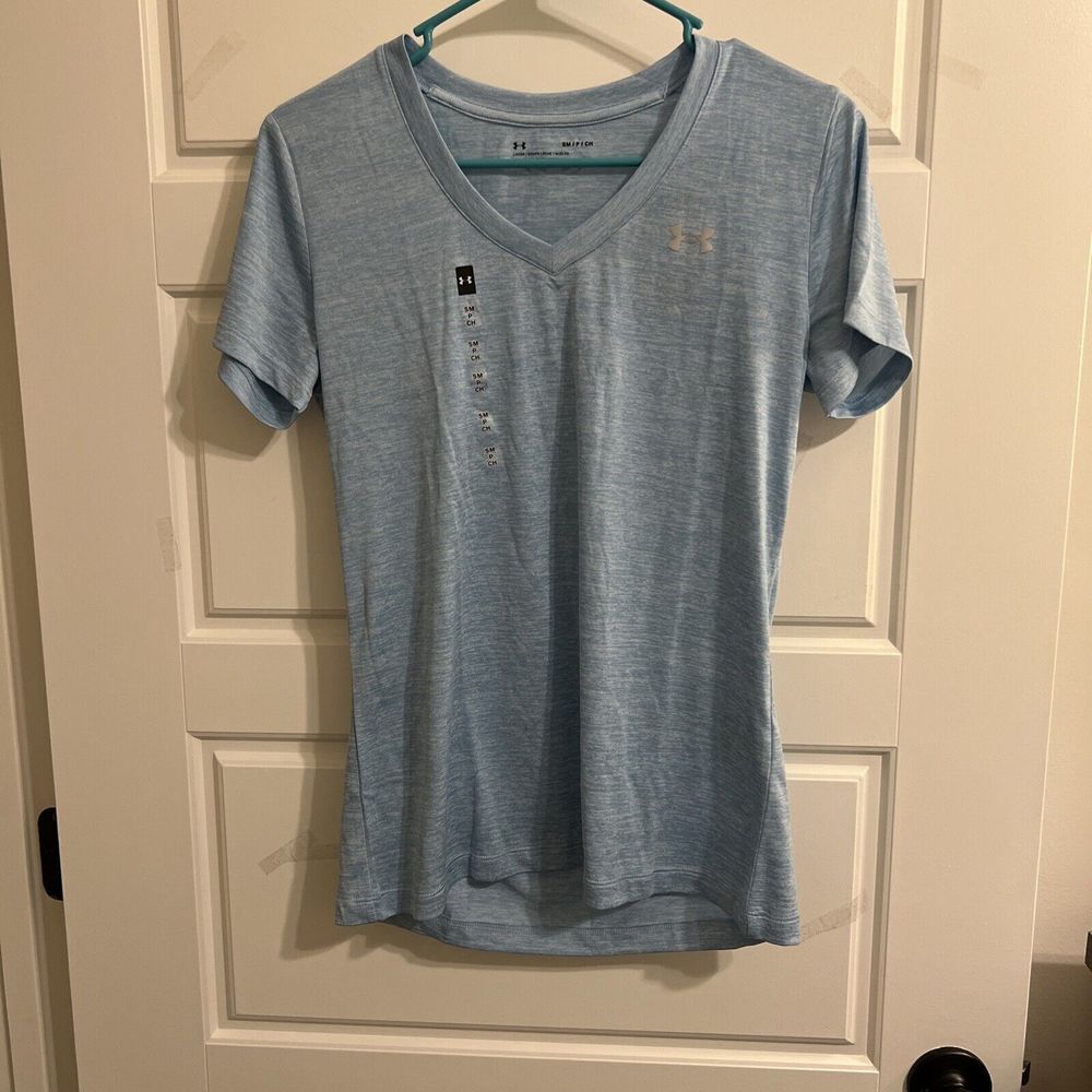 Under Armour Womens Top Tech Twist Blue Size Small‎
